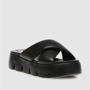 Steve Madden BROADCAST Criss-Cross Strap Platform Sandals
